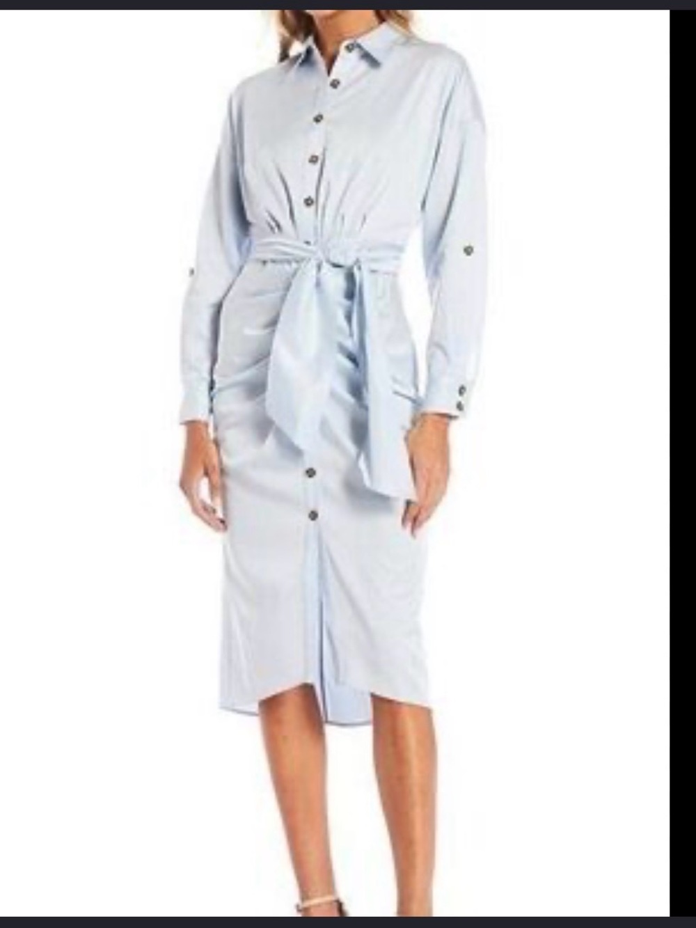 The Antonio Melani Roxanne Shirt
Dress in Mist (Light Blue), Size 4